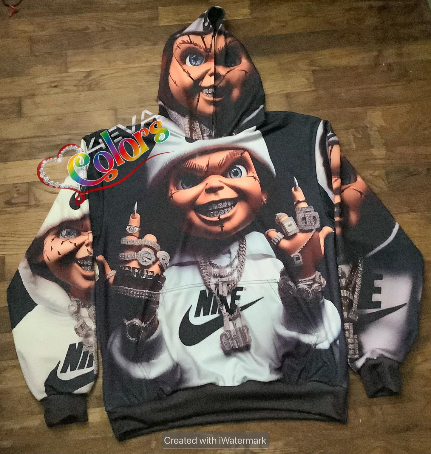 Custom All Over Design Teen/Adult Hoodies