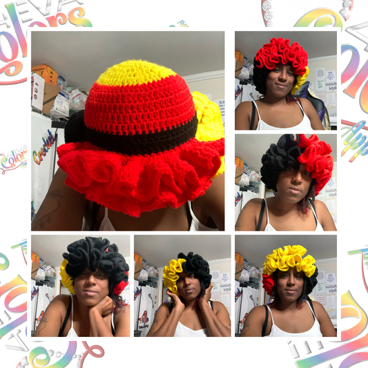 Crochet Ruffles Hat #2